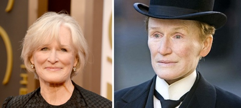 In Alfred Nobbs troviamo Glenn Close travestita da uomo