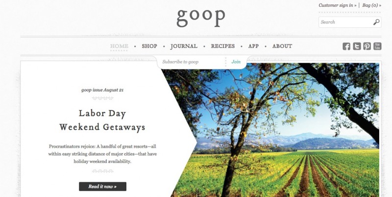 goop home