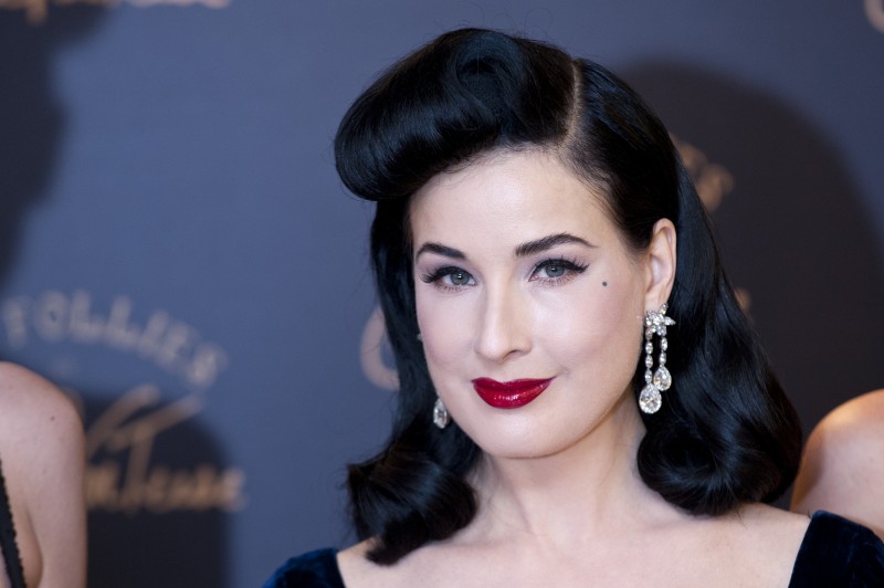 Dita Von Teese Launches Her New Lingerie Range At Debenhams