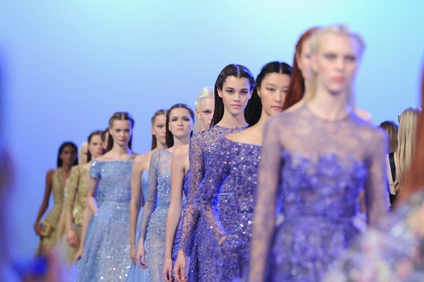 Elie Saab : Runway - Paris Fashion Week - Haute Couture S/S 2014