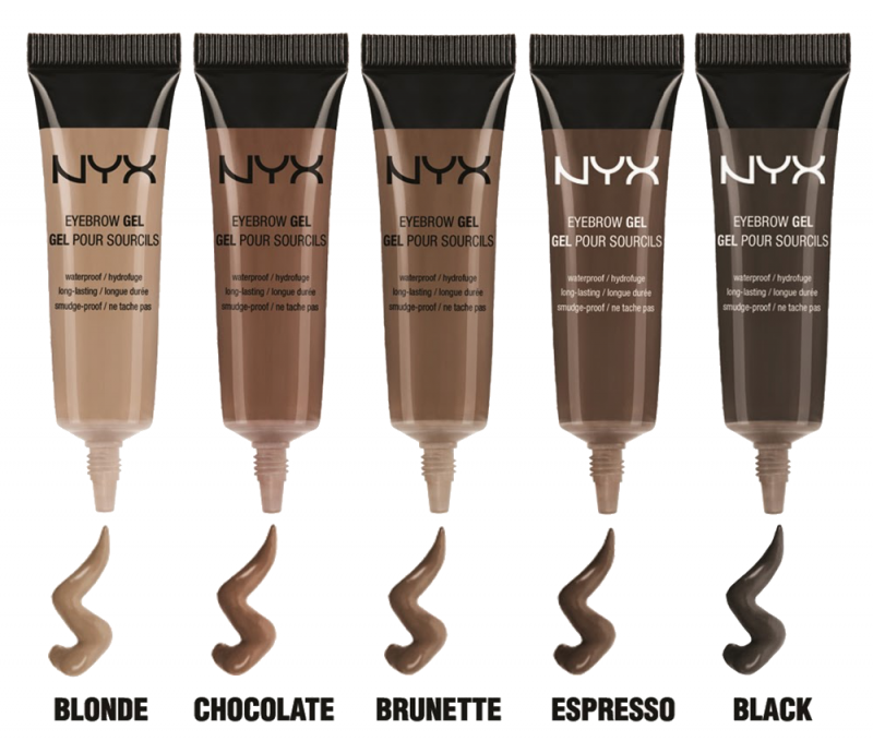 NYX Eyebrow Gels