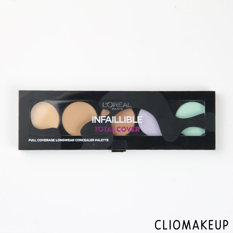 cliomakeup-recensione-infaillible-total-cover-concealer-palette-loreal-paris-1