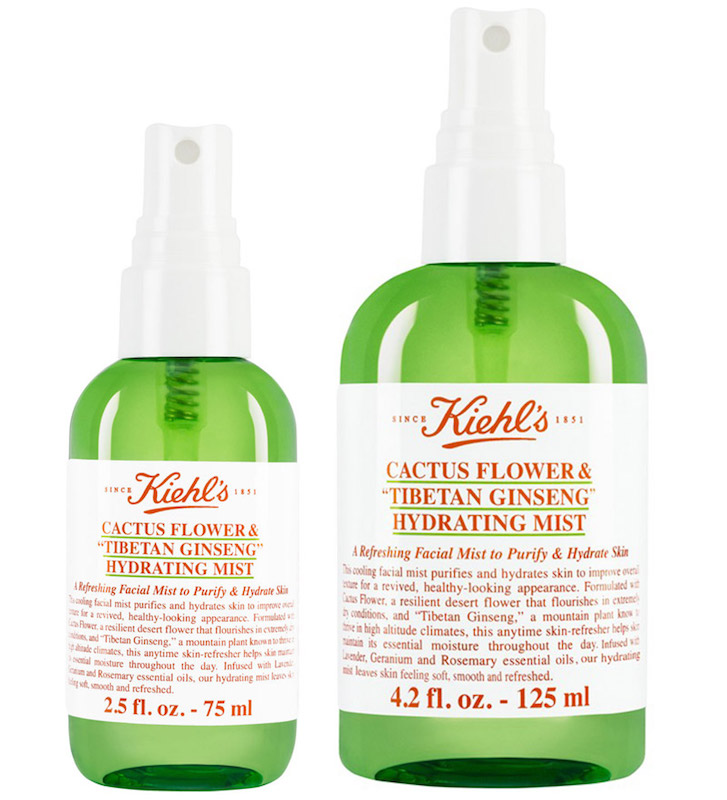 ClioMakeUp-belle-senza-trucco-sctruccate-piscina-mare-palestra-no-zero-makeup-Kiehl’s-Cactus-Flower-_-Tibetan-Ginseng-Hydrating-Mist-duo