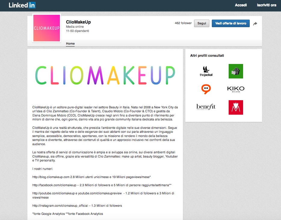 cliomakeup-pagina-linkedin