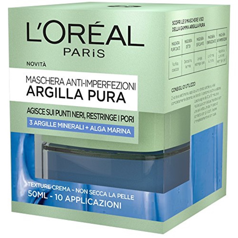 cliomakeup-maschere-pelle-mista-grassa-1-oreal-argilla-blu