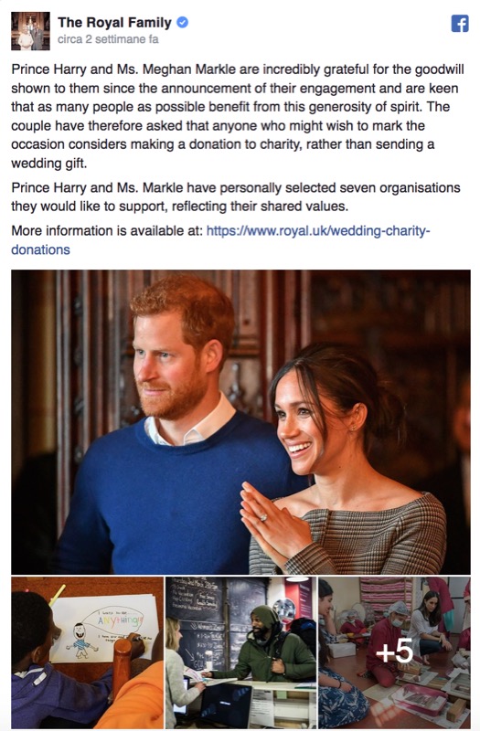 cliomakeup-meghan-markle-harry-matrimonio-9-enti-benefici