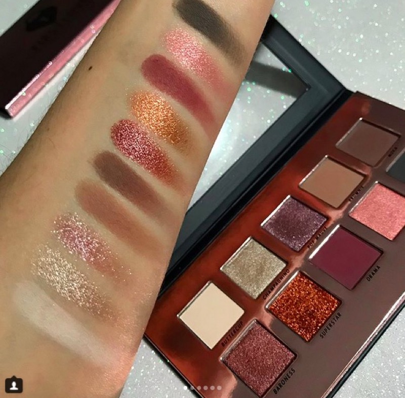 cliomakeup-palette-firstlove-5-swatch