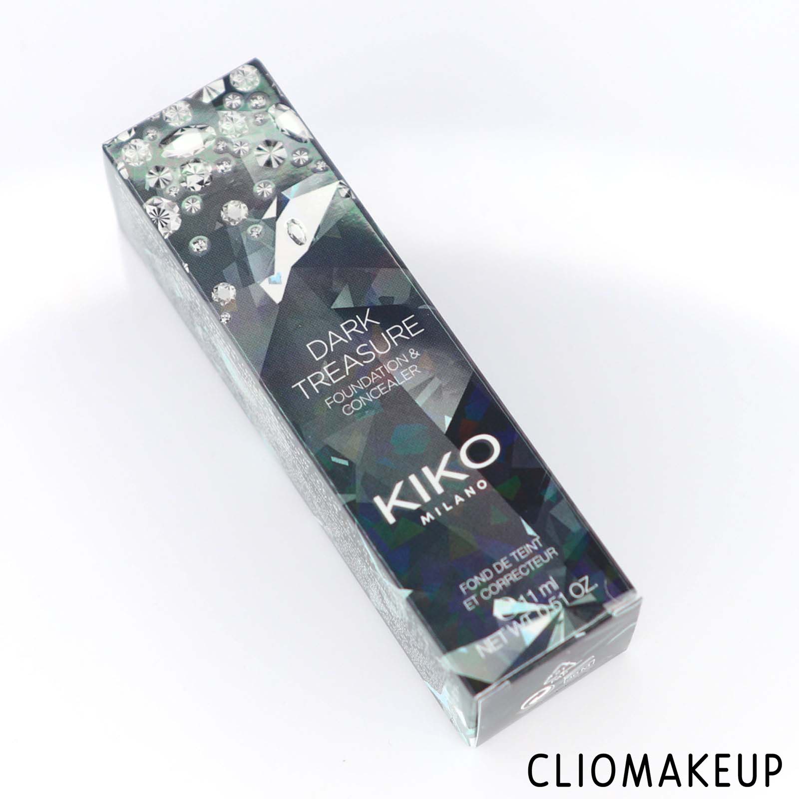 cliomakeup-recensione-fondotinta-kiko-dark-treasure-foundation-and-concealer-2