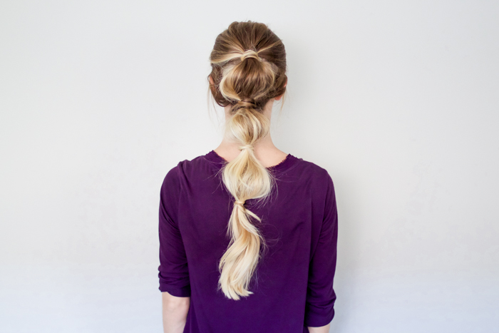 cliomakeup-acconciature-veloci-bubble-ponytail