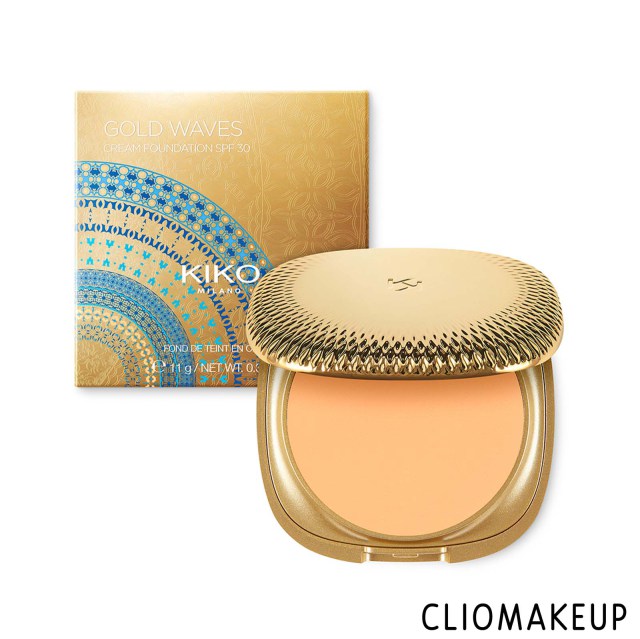 cliomakeup-saldi-kiko-inverno-2019-fondotinta-gold-wave