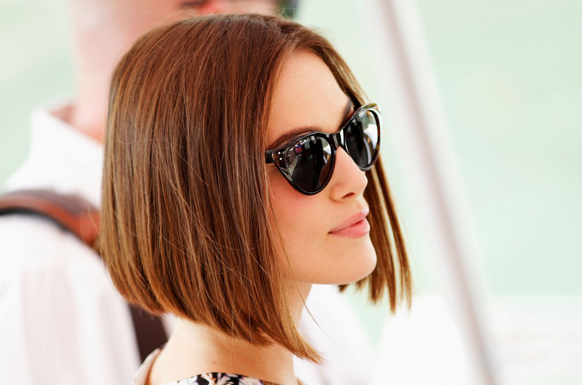 Taglio capelli medi Keira Knightley