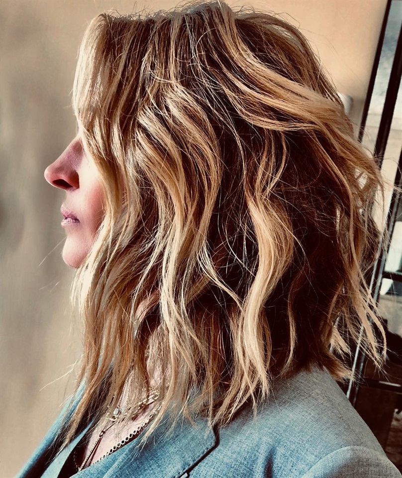 Capelli medi Julia Roberts