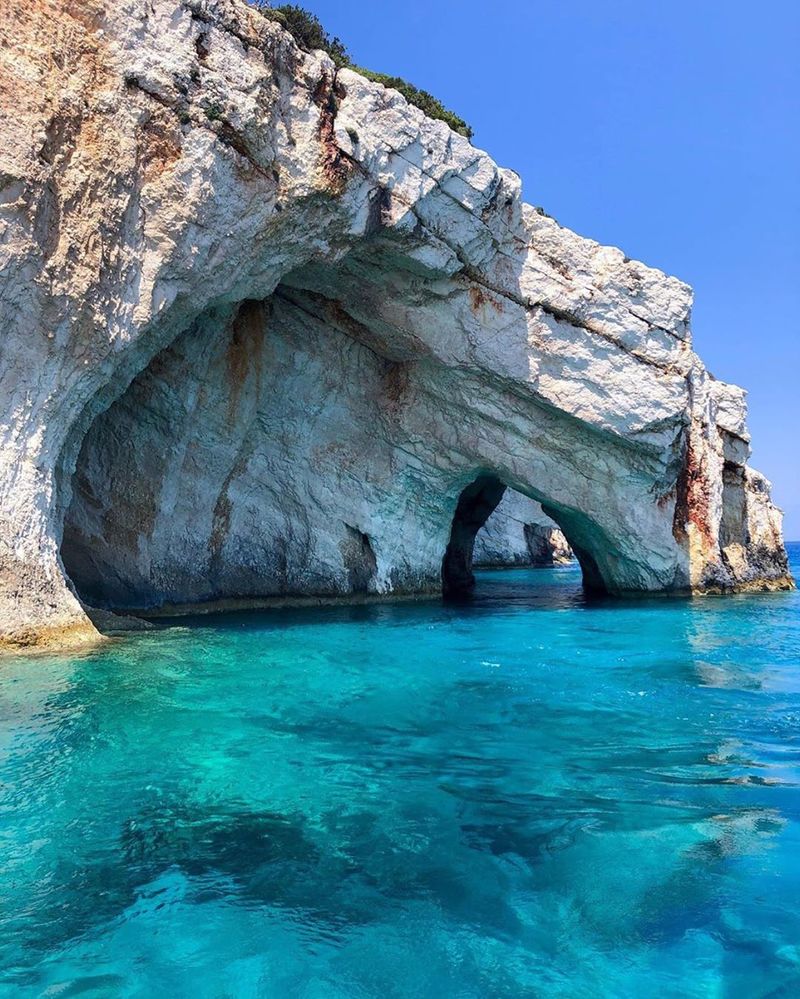 isole greche più belle: le Grotte Blu di Zante