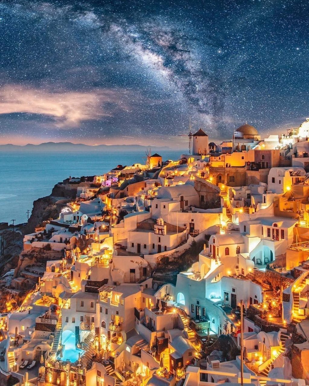 isole greche più belle: Oia a Santorini