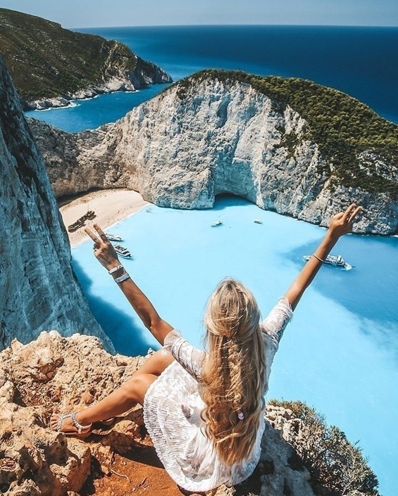 isole greche più belle: spiaggia del relitto a Zante