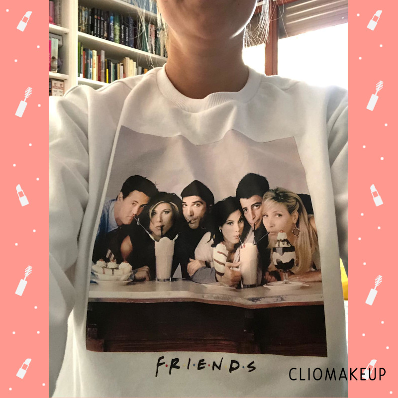 25 anni Friends: felpa H&M TeamClio