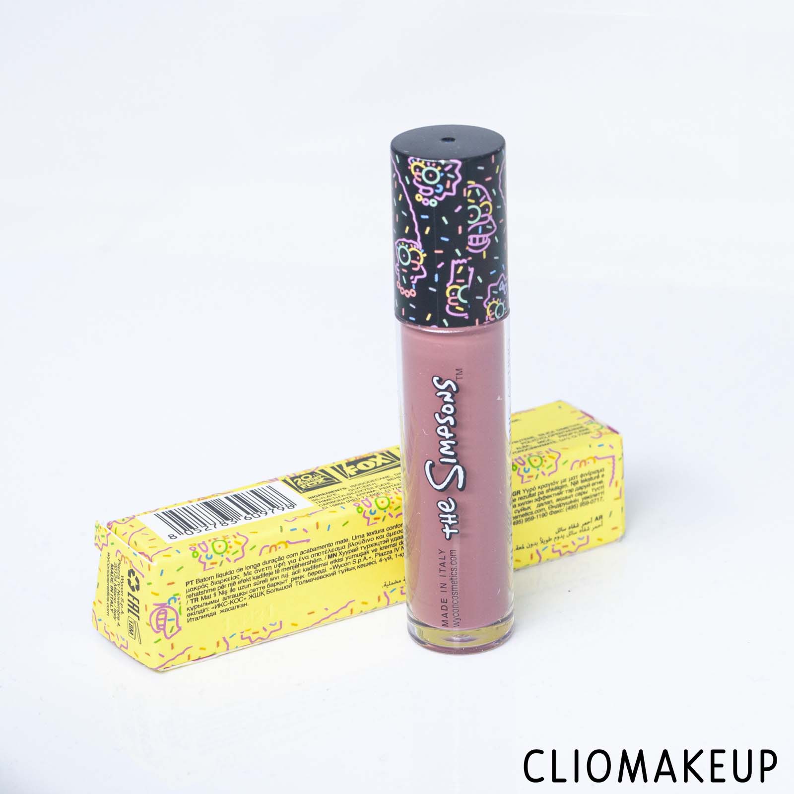 cliomakeup-recensione-rossetto-wycon-the-simpsons-long-lasting-liquid-lipstick-4