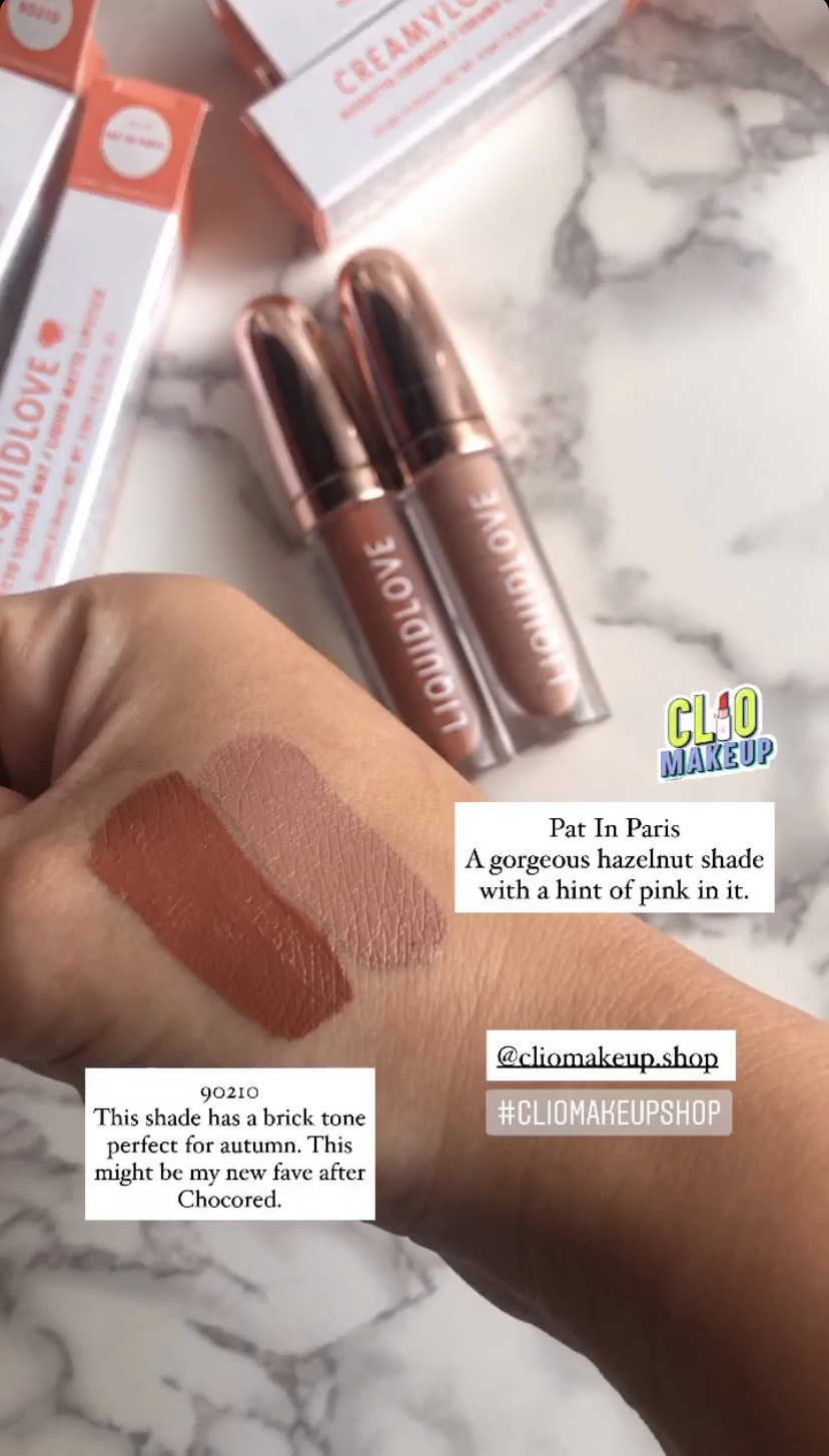 Cliomakeup-rossetto-liquido-liquidlove-pat-in-paris-10-swatches