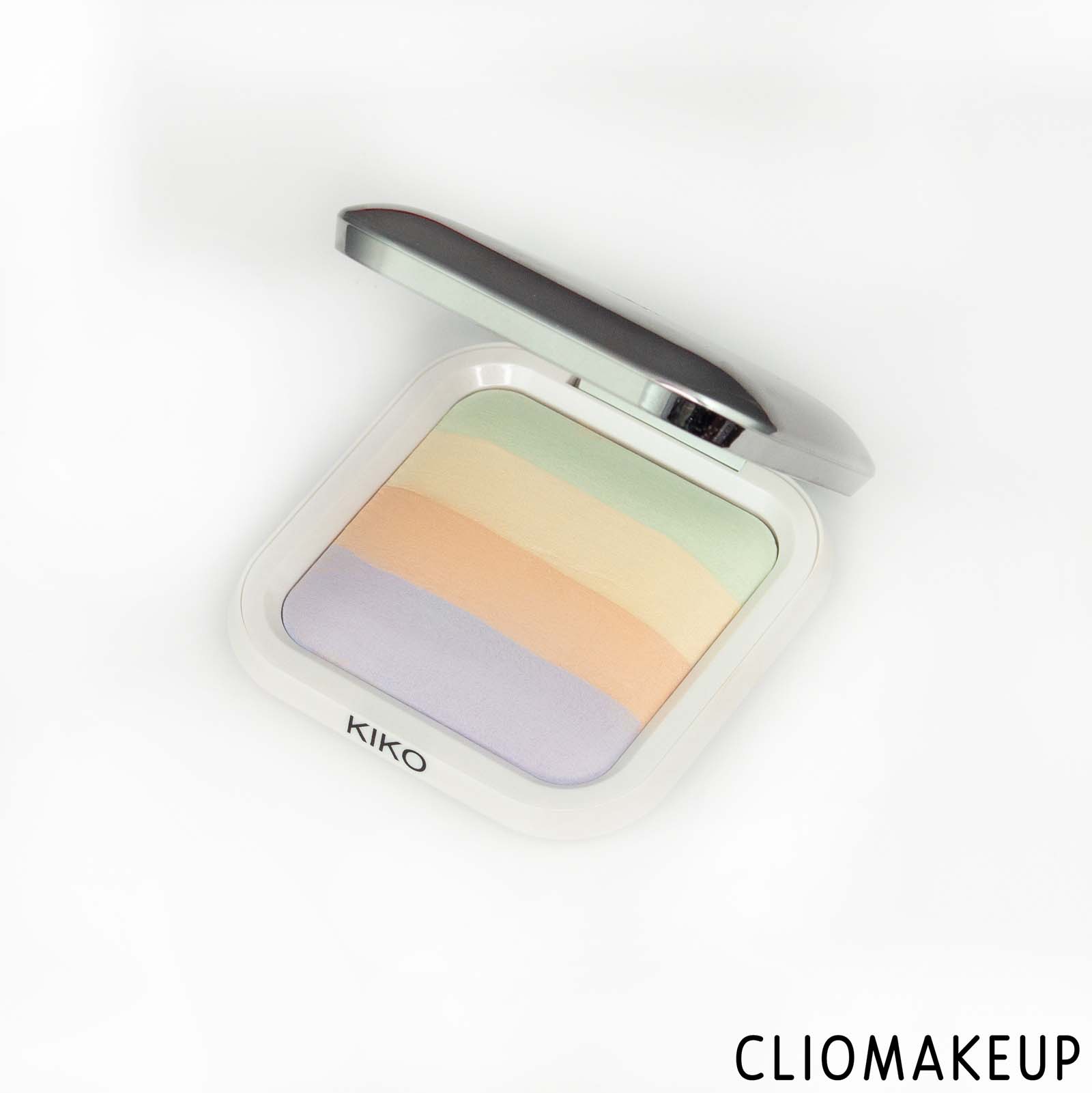 cliomakeup-recensione-cipria-kiko-colour-correction-face-fixing-powder-5