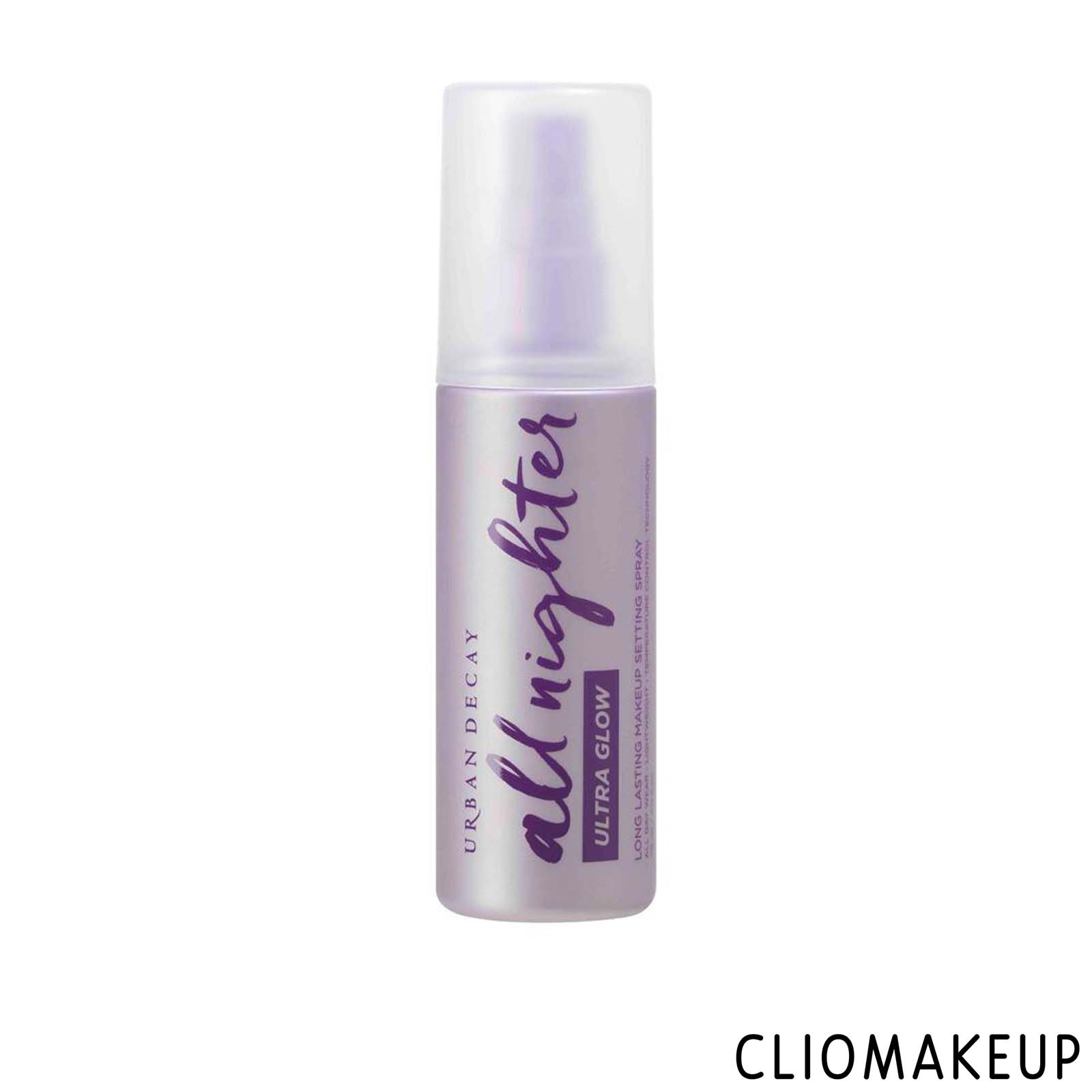 cliomakeup-recensione-Recensione-fissante-urban-decay-all-nighter-ultra-glow-long-lasting-makeup-setting-spray-1