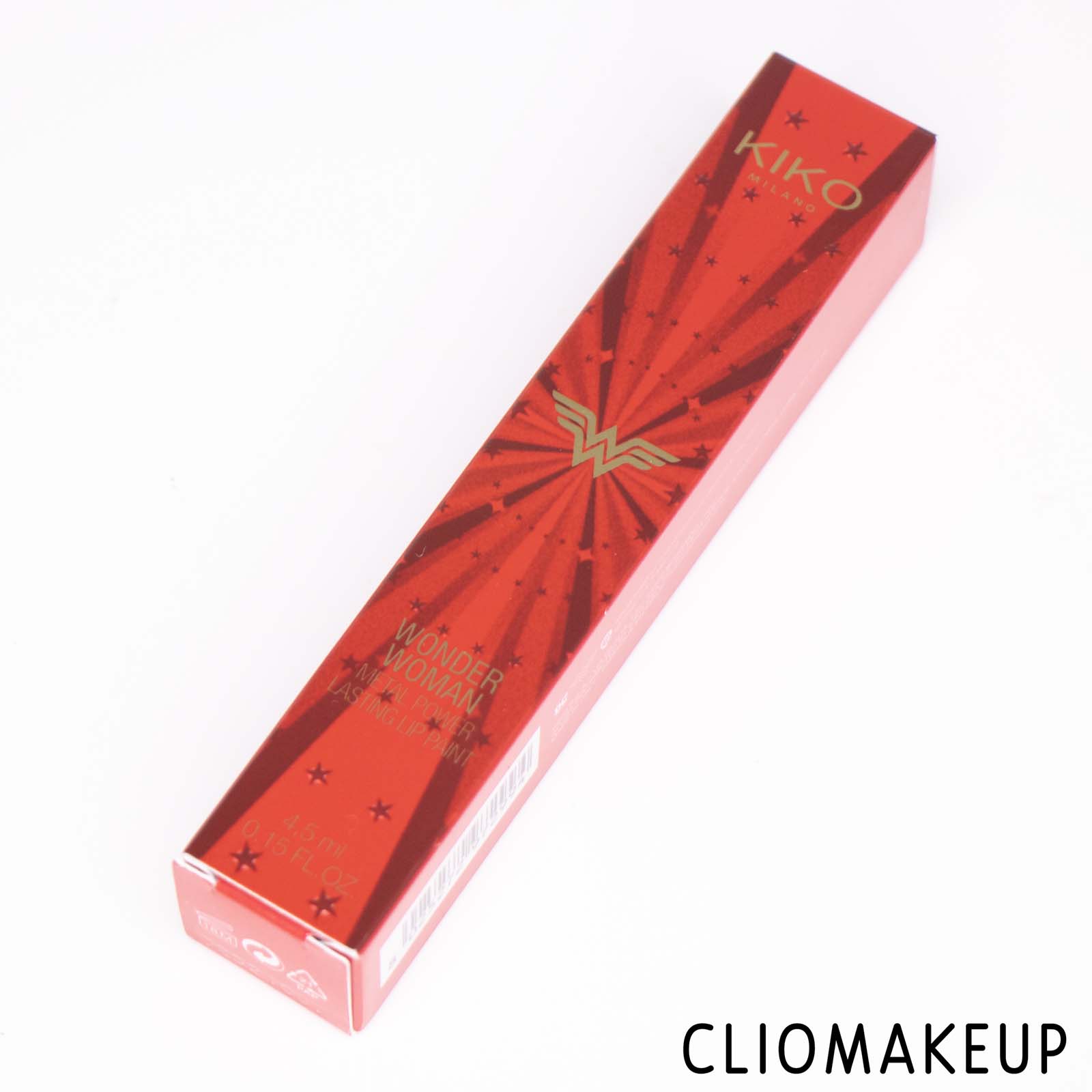 cliomakeup-recensione-rossetto-kiko-wonder-woman-metal-power-lasting-lip-paint-2