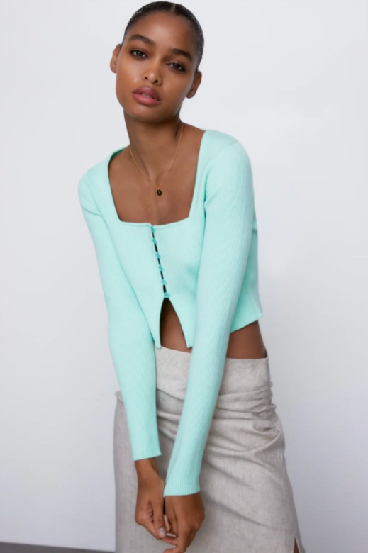 Cliomakeup-cardigan-primaverili-zara-cropped-azzurro