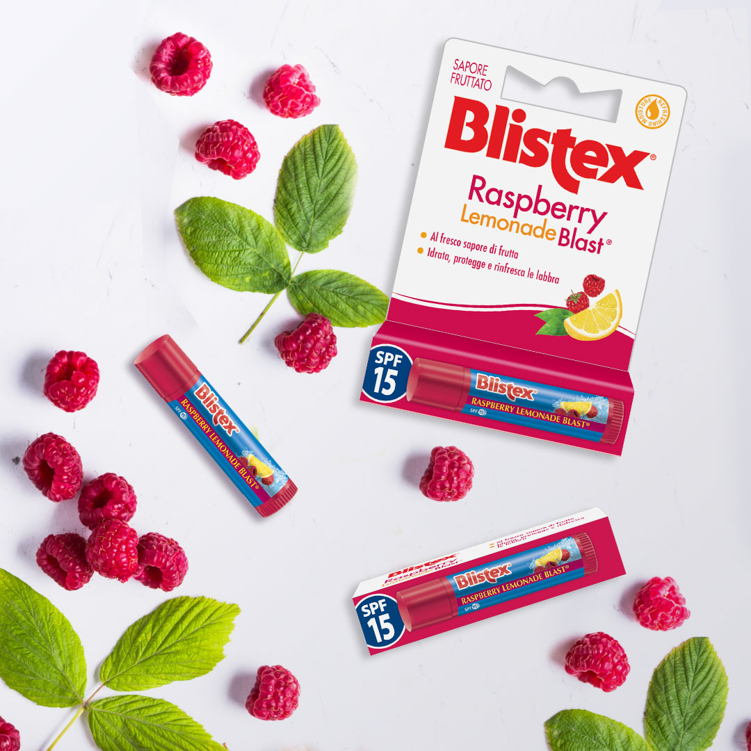 Cliomakeup-skincare-routine-prima-della-spiaggia-CONSULTEAM-Blistex-Raspberry-Lemonade-Blast.