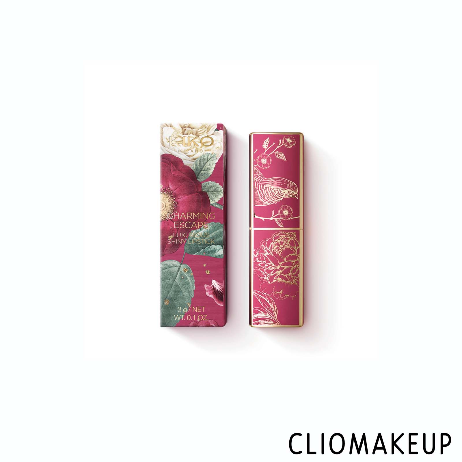 Cliomakeup-Recensione-Rossetto-Kiko-Charming-Escape-Luxurious-Shiny-Lipstick-1