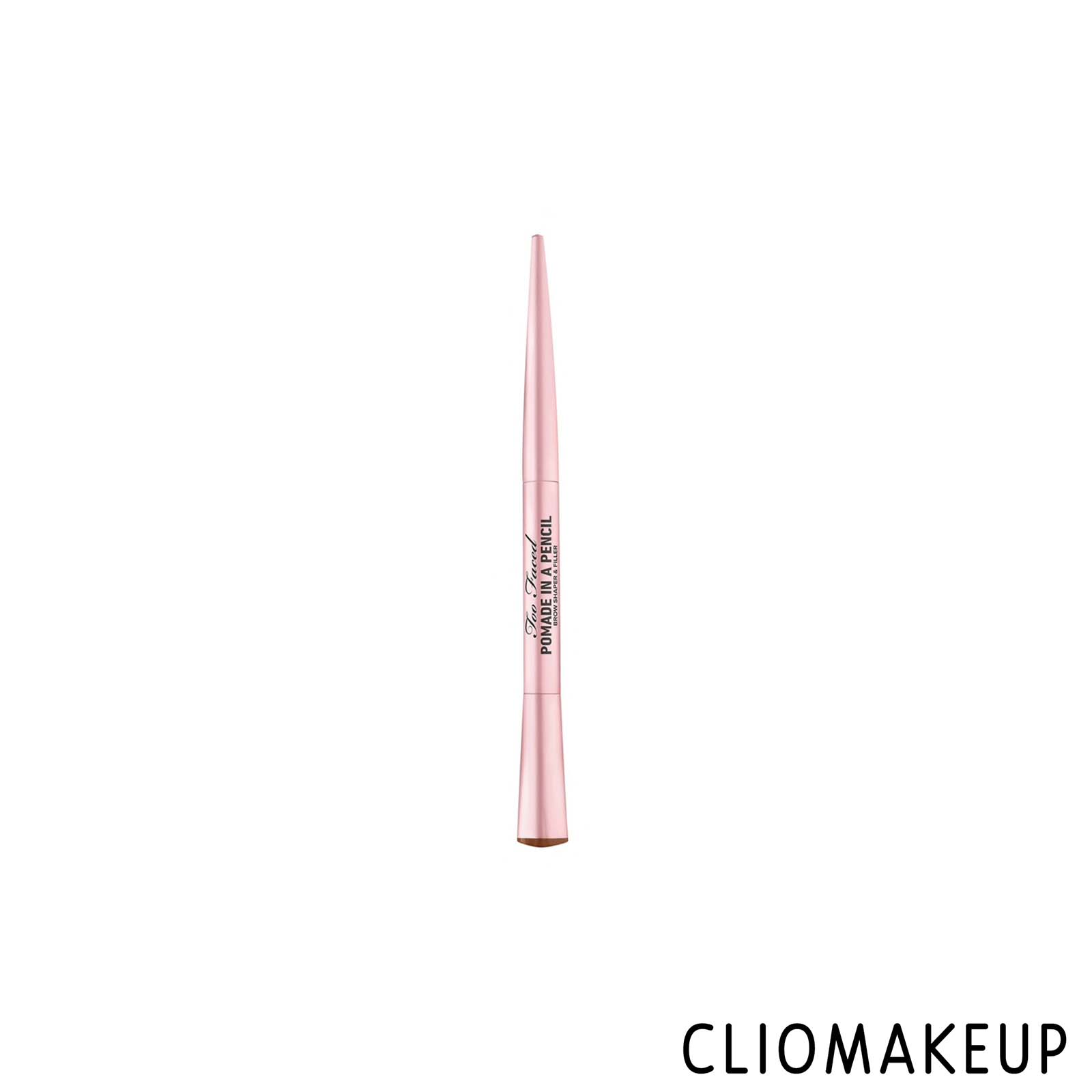 Cliomakeup-Recensione-Matita-Sopracciglia-Too-Faced-Pomade-In-A-Pencil-Brow-Shaper-E-Filler-Waterproof -1