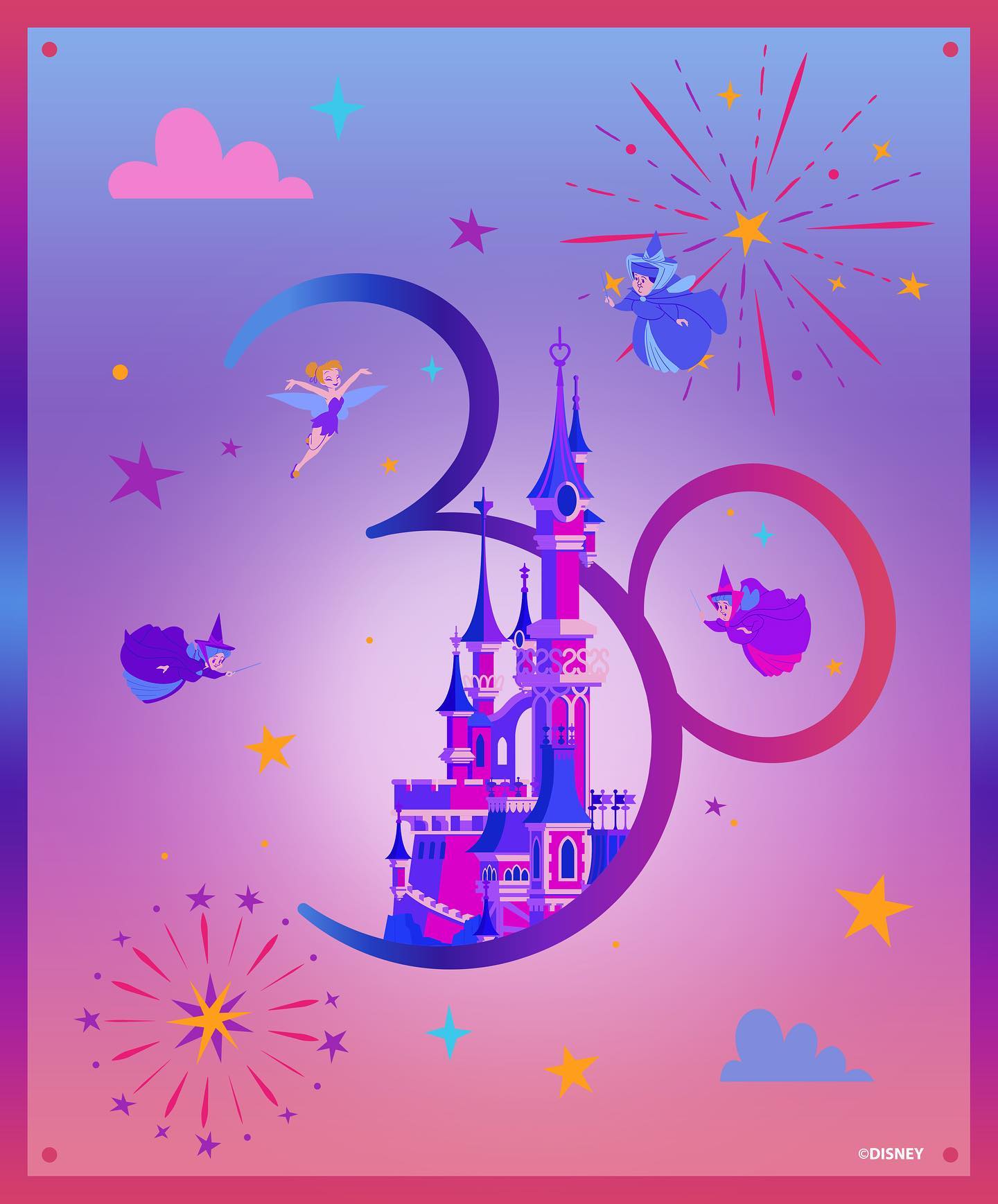 Cliomakeup-disneyland-paris-30-anniversario-logo