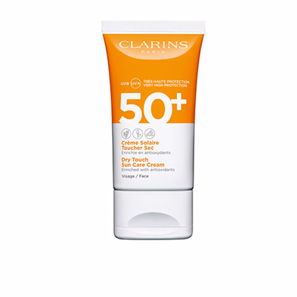 Climakeup-base-viso-trucco-primo-caldo-CLARINS--Creme-Solaire-Toucher-Sec-SPF50