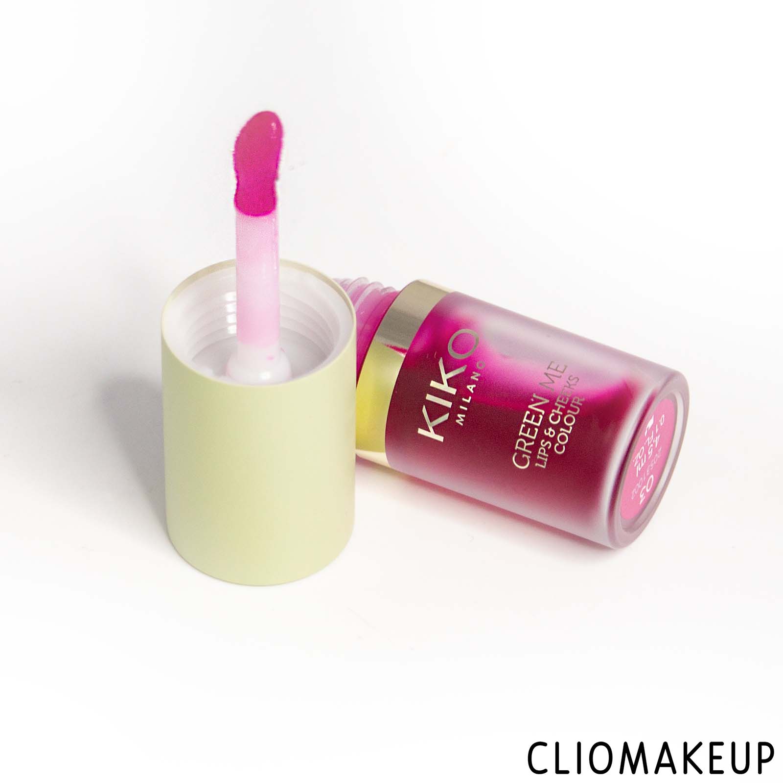 cliomakeup-recensione-tinta-labbra-e-guance-kiko-green-me-lips-e-cheeks-colour-4