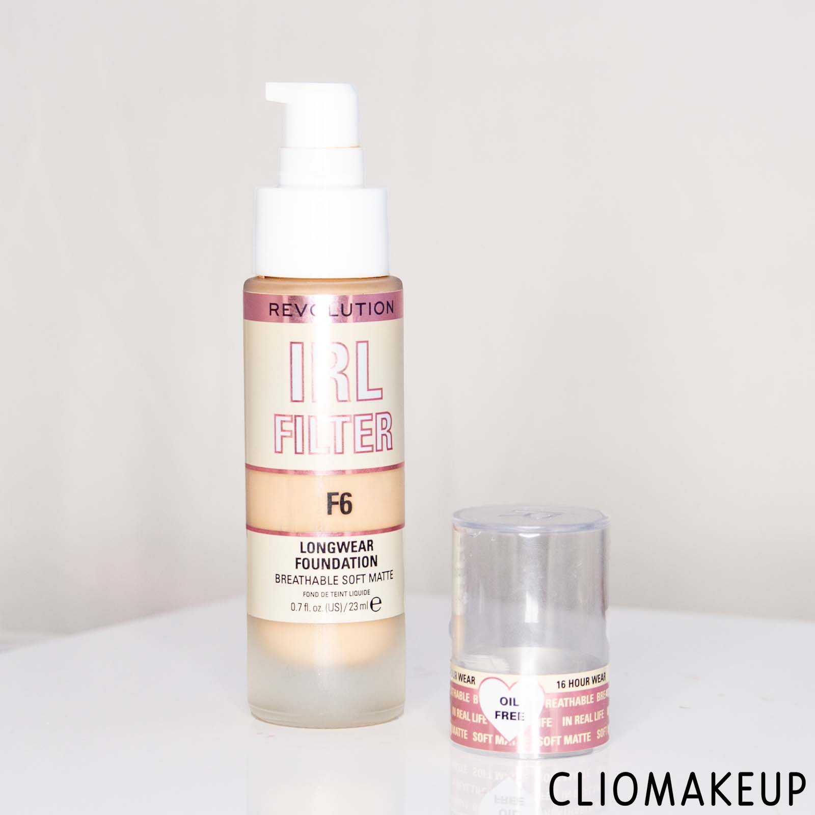 cliomakeup-recensione-fondotinta-revolution-irl-filter-longwear-foundation-4