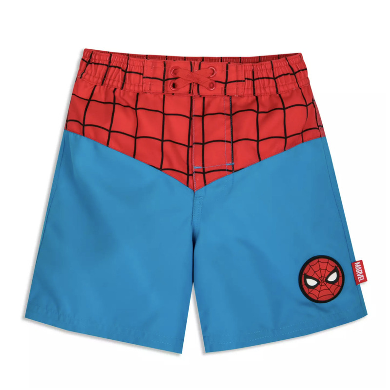 cliomakeup-moda-mare-bambini-estate-2022-disney-bermuda-spiderman