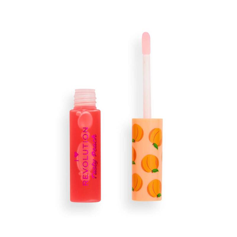 cliomakeup-lip-oil-2022-i-heart-revolution-tasty-peach-oil