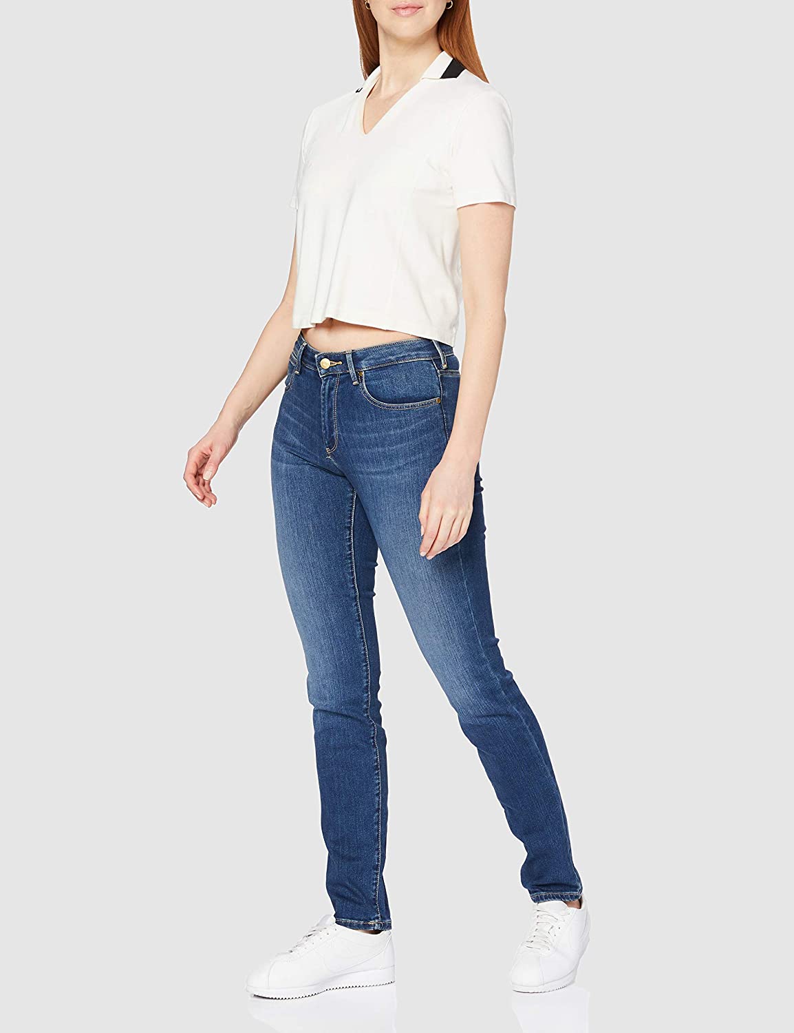 Cliomakeup-come-abbinare-jeans-stivaletti-Wrangler-Slim-Jeans-Donna