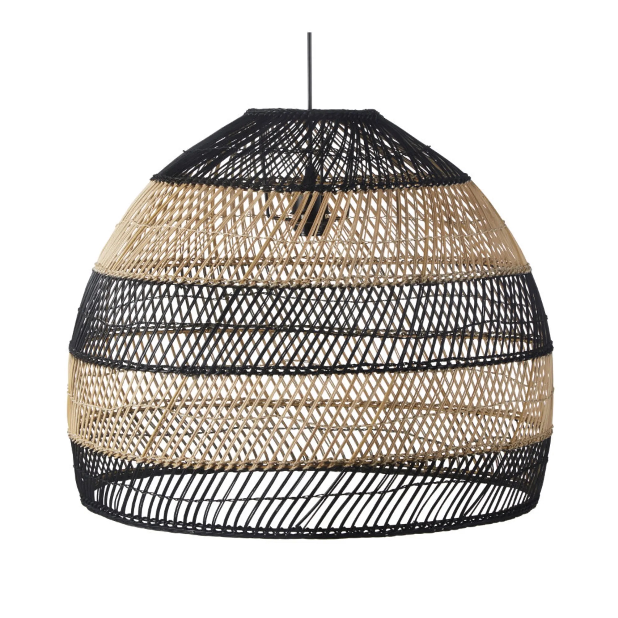 Cliomakeup-saldi-maison-du-monde-inverno-2023-Lampada-a-sospensione-rattan