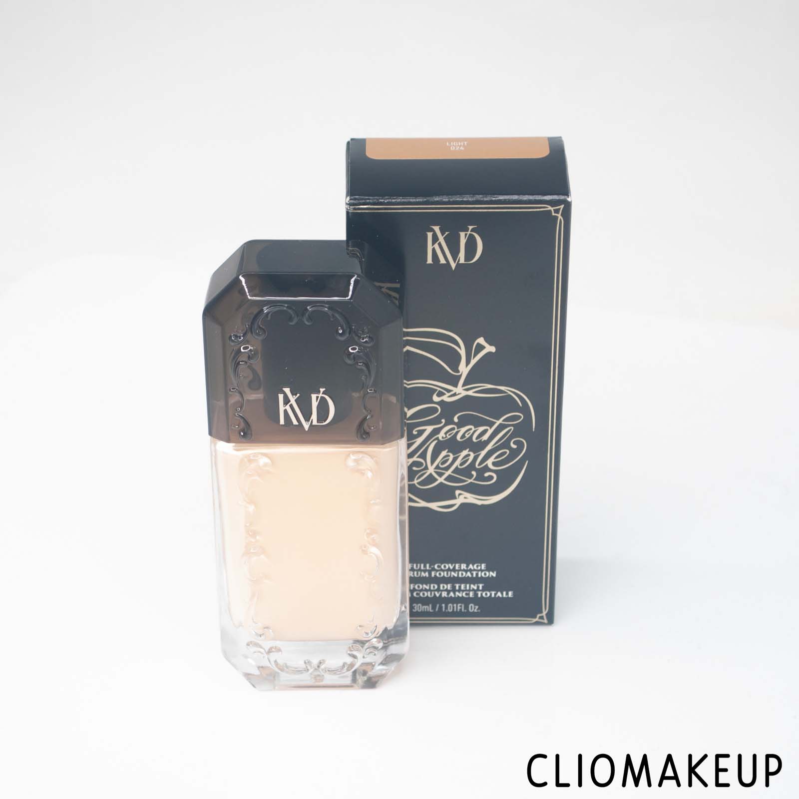 cliomakeup-recensione-fondotinta-kvd-vegan-beauty-good-apple-full-coverage-serum-foundation-4