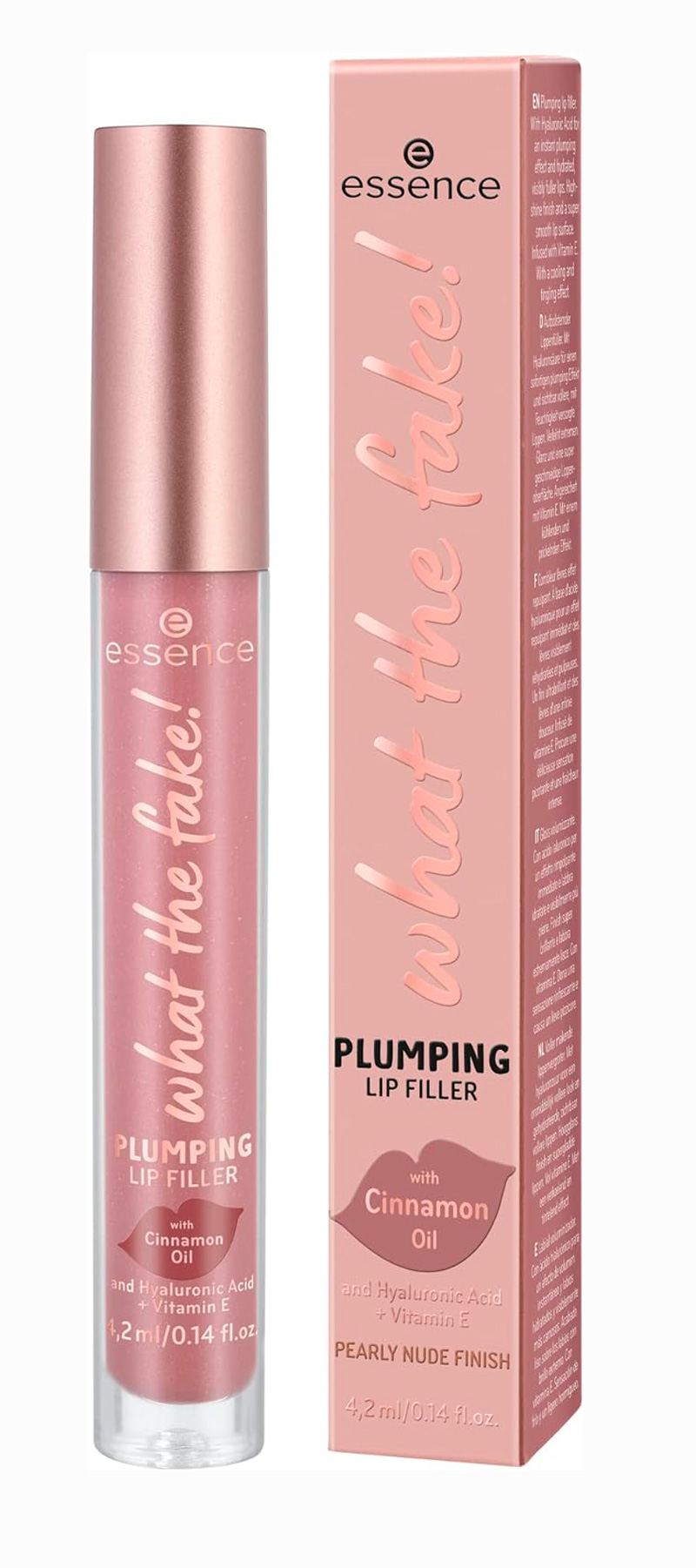 cliomakeup-migliori-volumizzanti-labbra-2023-essence-what-the-fake-plumping-lip-filler