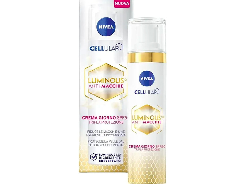 cliomakeup-skincare-routine-primaverile-pelle-matura-nivea-cellular-luminous-anti-macchie-spf-50