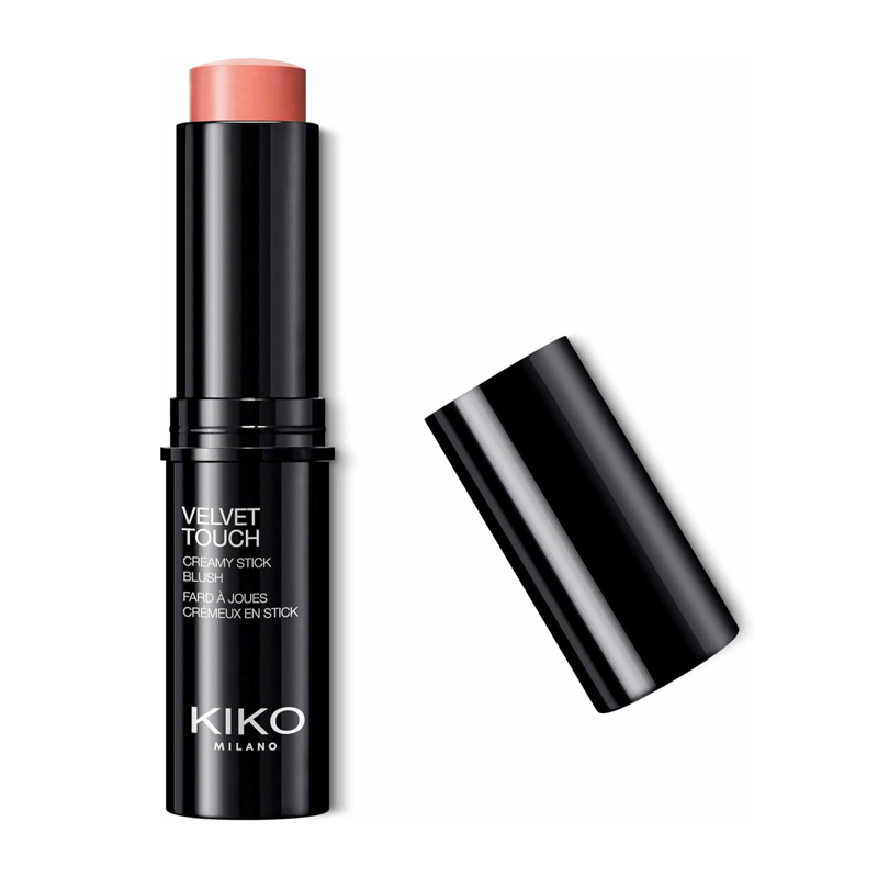 cliomakeup-viso-luminoso-non-lucido-kiko-velvet-touche-creamy-stick-blush