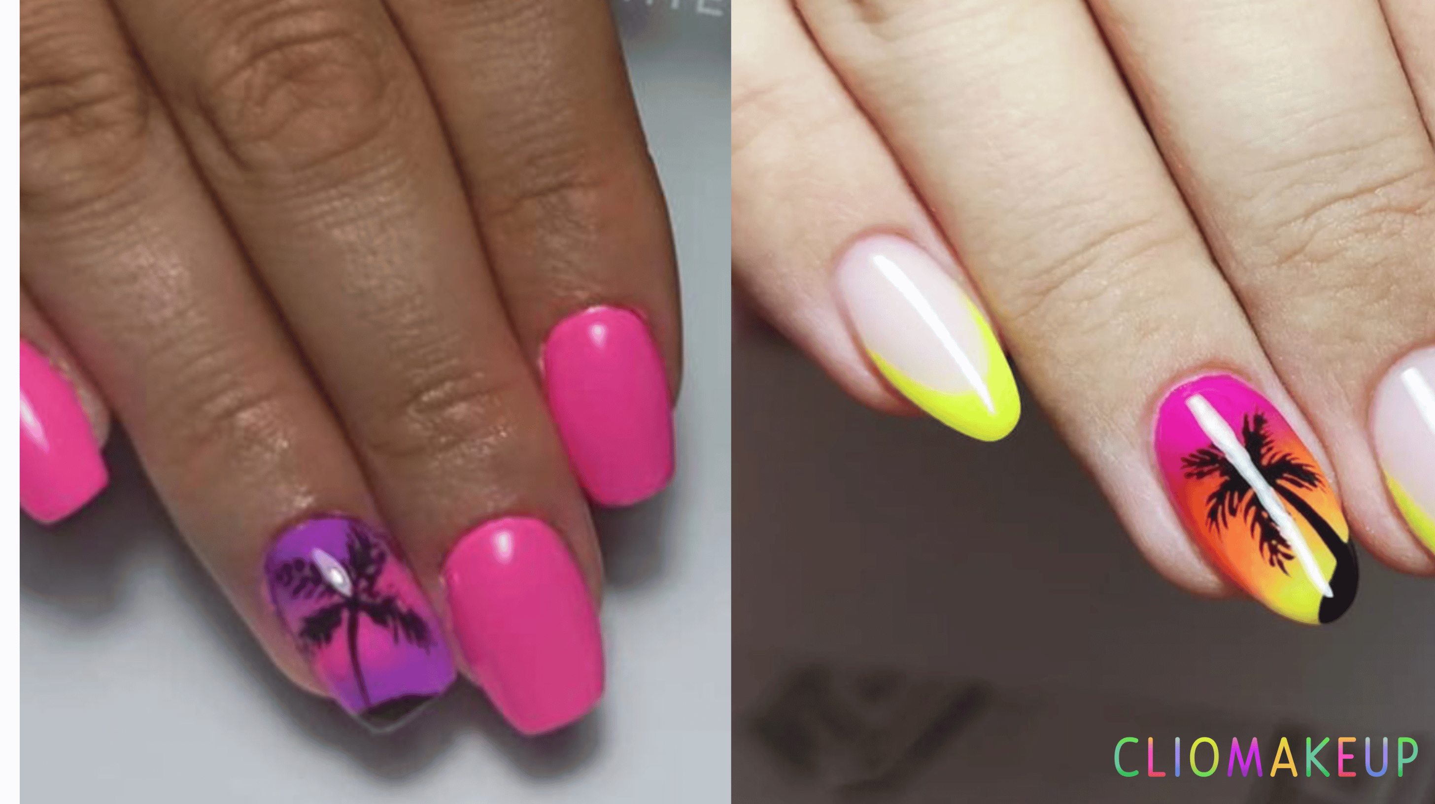 Cliomakeup-Unghie-Neon-effetto-ombrè-sfumature