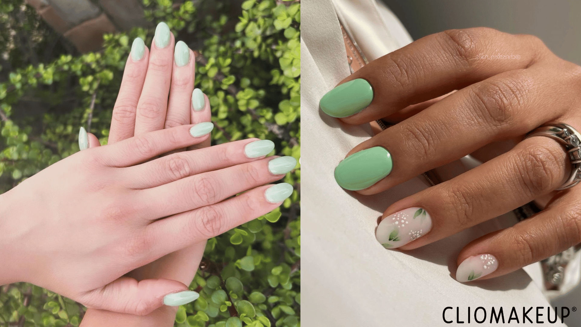 Cliomakeup-Matcha-Nails-2024-la-tendenza-colore-tè-verde