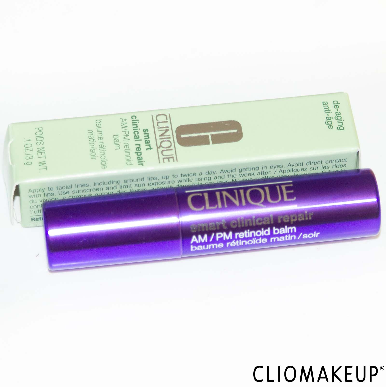 cliomakeup-recensione-trattamento-viso-clinique-smart-clinical-repair-am-pm-retinoid-balm-3