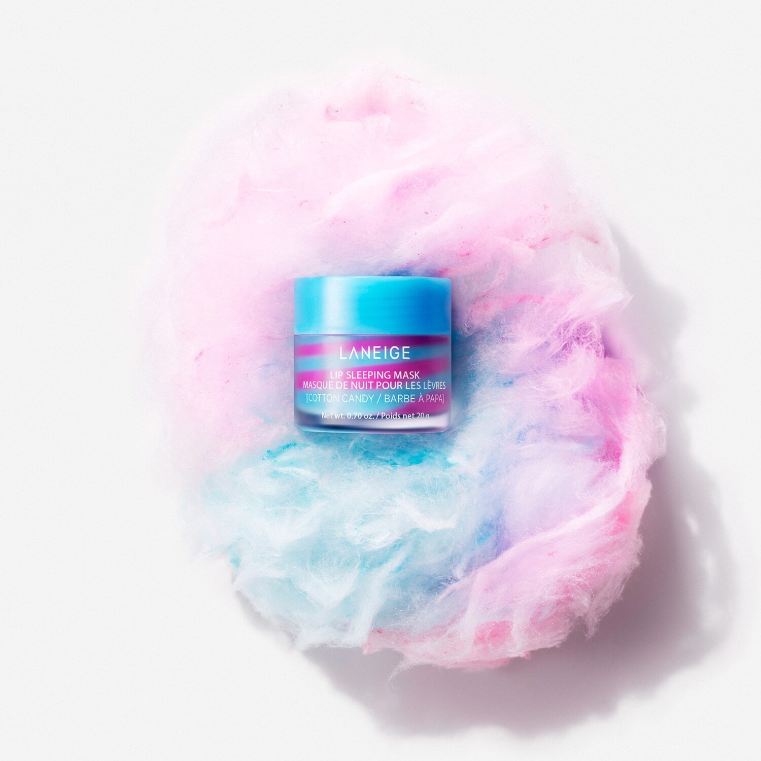 come-usare-lip-sleeping-mask-laneige-cotton-candy